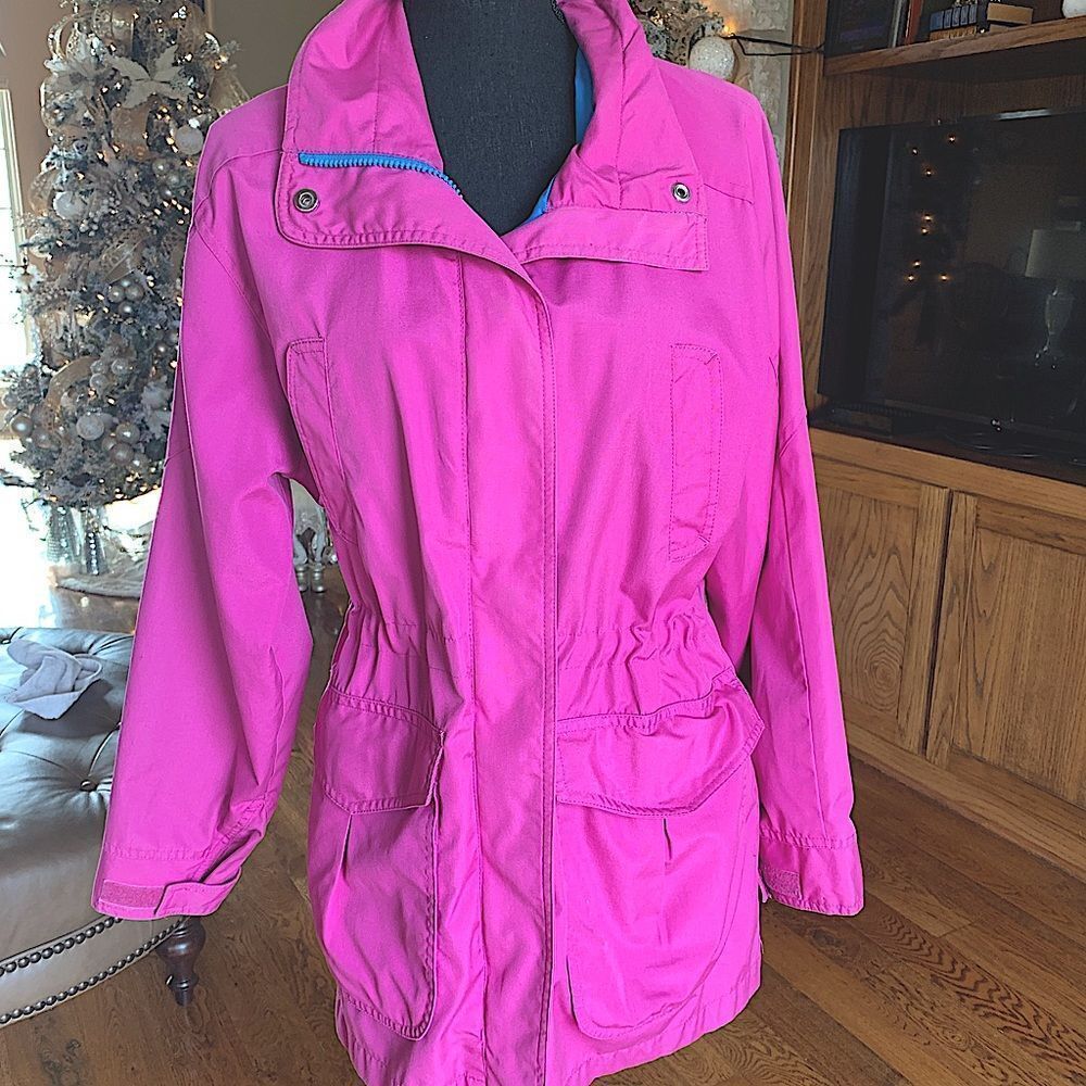 Vintage Alexandra Leigh Pink Windbreaker Jacket‎